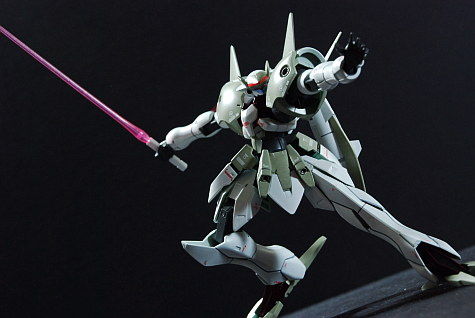 Gadessa with Beam Saber. The HG model did not come with one, it's a small nitpick, but would've liked the one. 