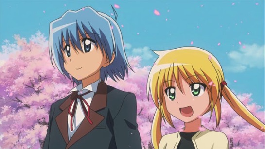 Hayate and Nagi during the opening of Season 2. 