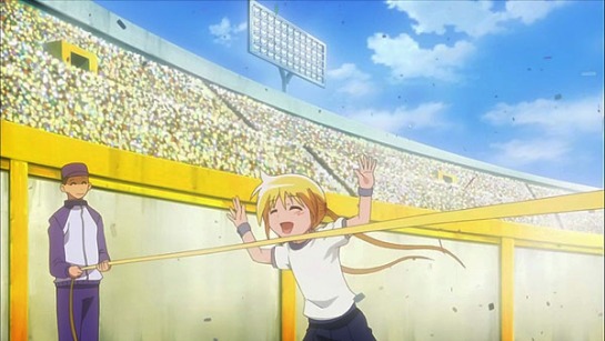 And of course Nagi wins the marathon with much determination!